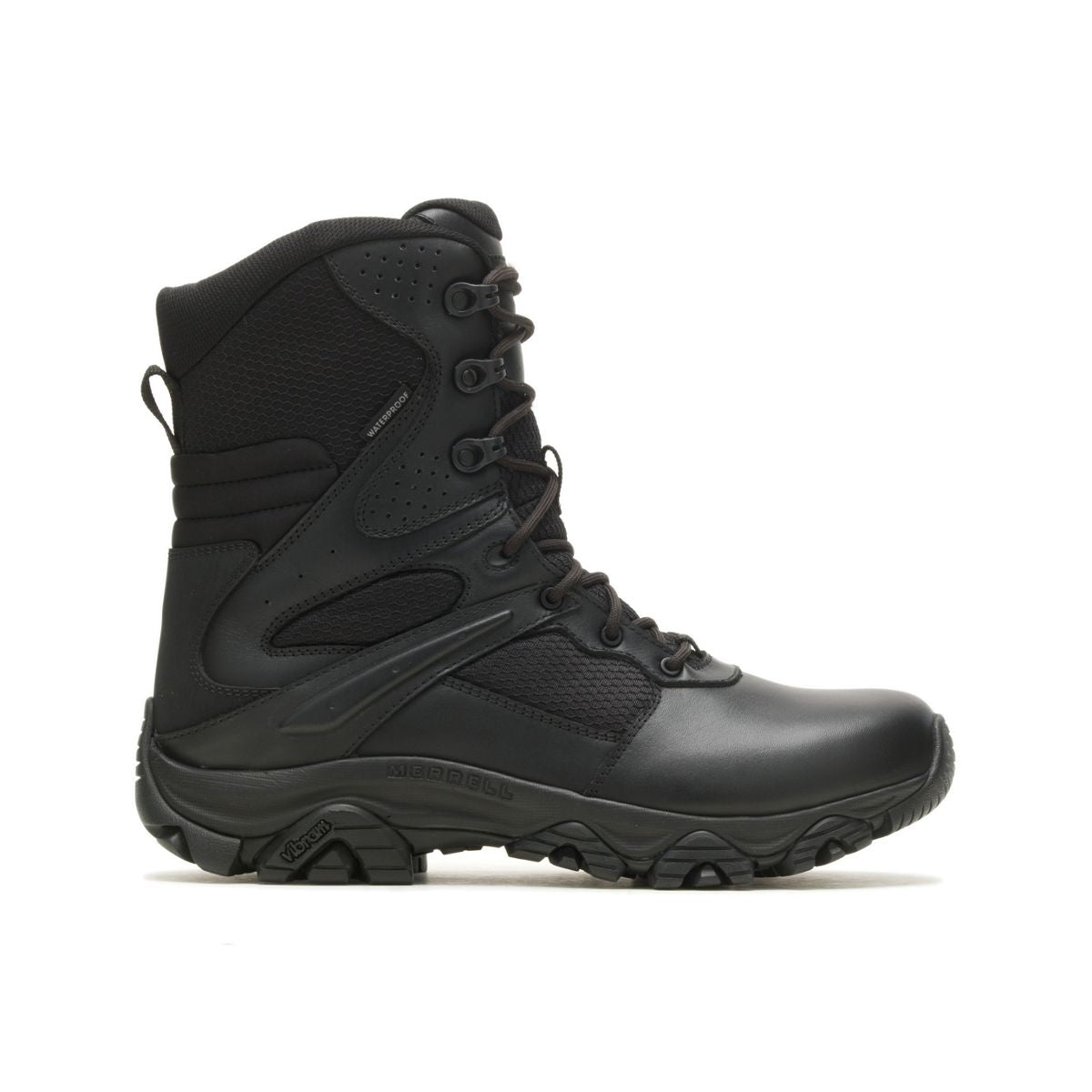 Men Moab 3 8" Tactical Zip Waterproof Wide Boots | Merrell online