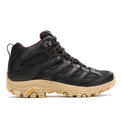 Men - Moab 3 Luxe Leather Mid Waterproof - Boots | Merrell online
