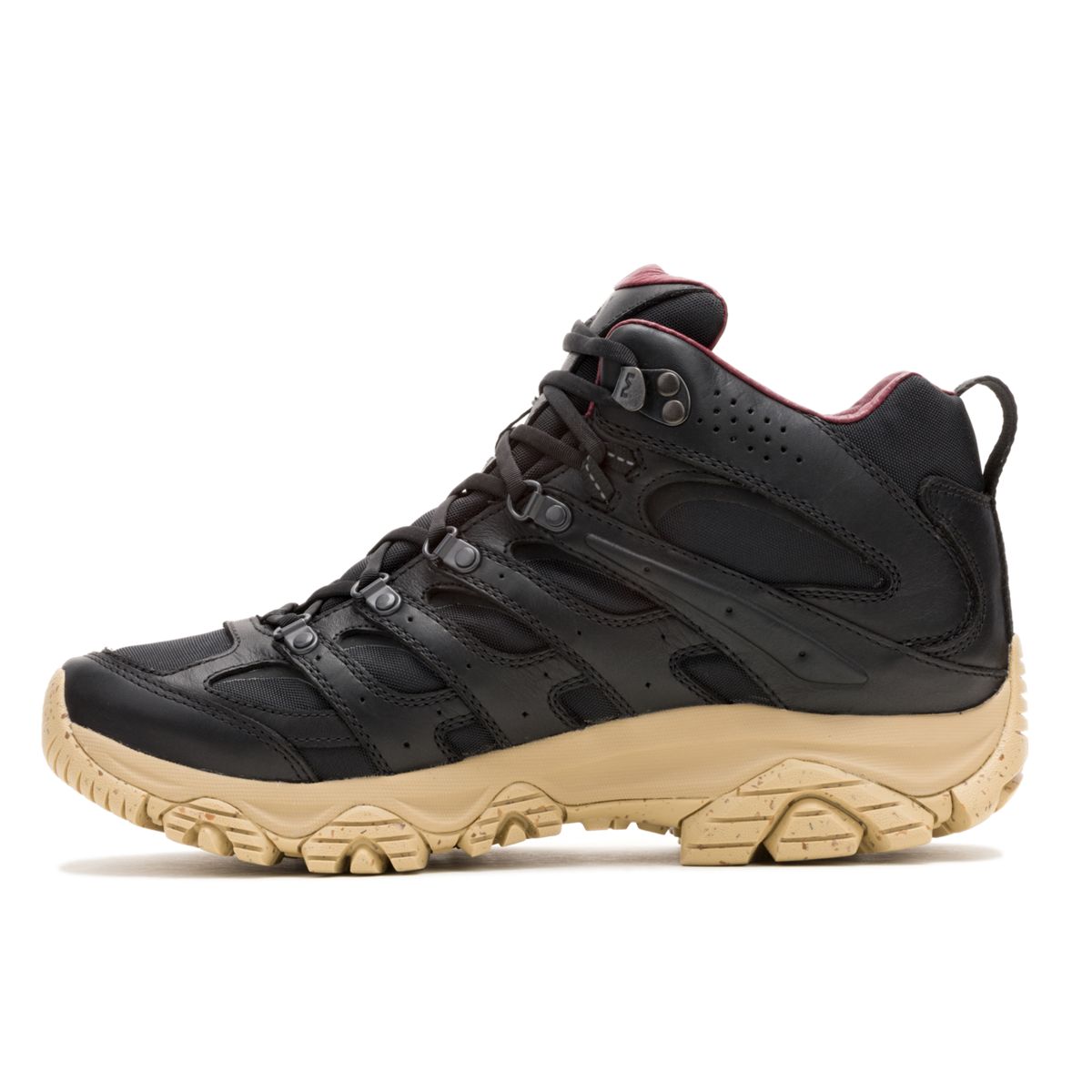 Men - Moab 3 Luxe Leather Mid Waterproof - Boots | Merrell online